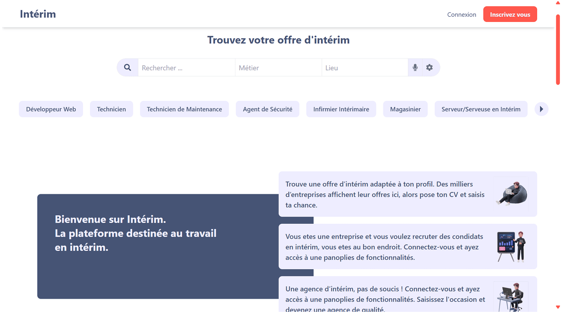 Interim Web Platform (DevOps & Microservices) - capture 1