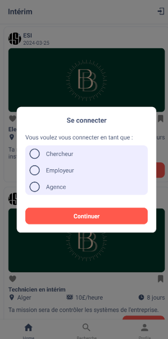 Interim Mobile App (React Native) - capture 2