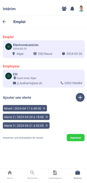 Interim Mobile App (React Native) - capture 4
