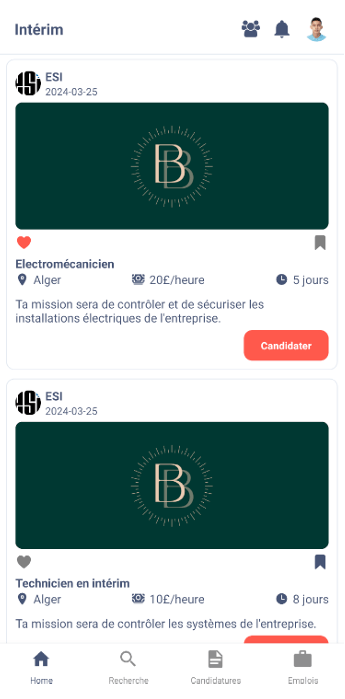 Interim Mobile App (React Native) - capture 3